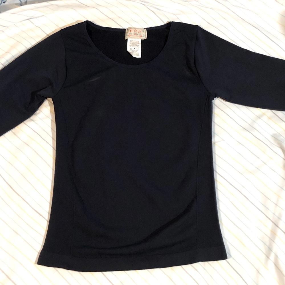 Navy blue Long sleeve shirt